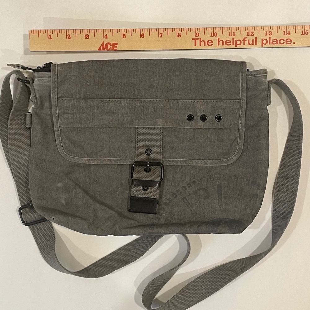 Kipling gray cross body bag